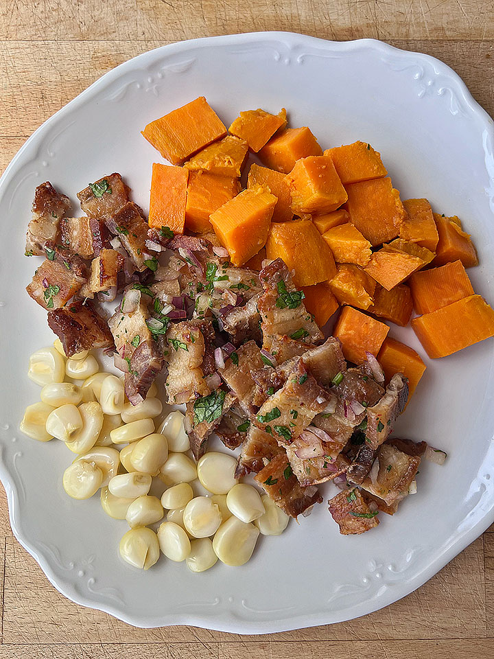 Cebiche de chicharrón - La Sarita