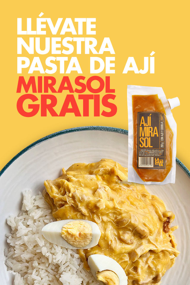 Pasta de Ají Mirasol Gratis - La Sarita
